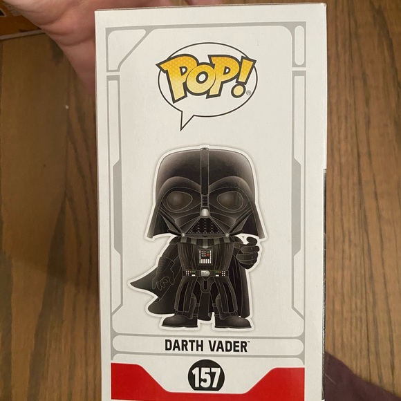 Darth Vader funko pop red chrome - Picture 3 of 4